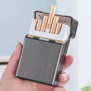 반자동 마그네틱 모던 담배 케이스 1P 초경량 포켓 보관