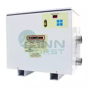 히트펌프보일러 야외 온천 사우나 공기열 온수기 시공