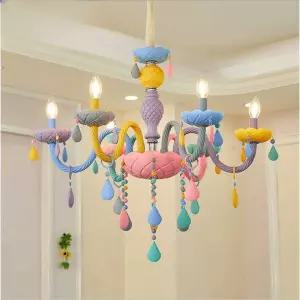 미니 샹들리에 아기방 식탁 전등 팬던트 프렌치