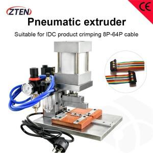 IDC 컴퓨터 와이어 압착 기계 8P-64P 공압 케이블 프레스 소형 터미널 커넥터