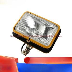 일반 굴삭기 포어암 헤드라이트 엔지니어링 조명 다리미 쉘 스퀘어 H4 교체 가능한 심지 액세서리