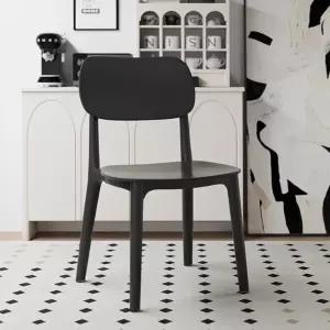 플라스틱 식탁의자 업소용 카페 식당의자 야외 + 의자