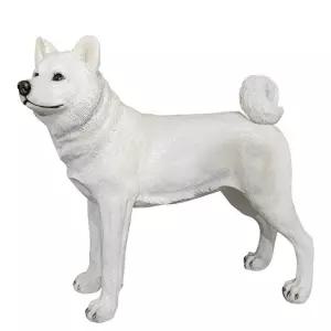 강아지 모형 진짜 촬영 같은 55cm 피규어 장식품 반려동물