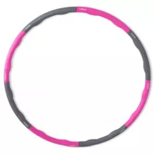 핏분 훌라후프 원터치 홈트 뱃살 복근 다이어트 핑크 BNS