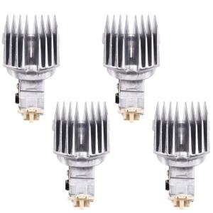 BMW 5 시리즈 F10 F11 LCI 528I M5 535I 4PCS 엔젤 아이 DRL 모듈 63117343876 주간 주행등