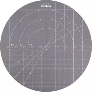 비라 크래프트 10인치 회전 플랫폼 및 퀼팅 종이 공예 페인팅 케이크 장식용 절단 매트(562-005-005 교체