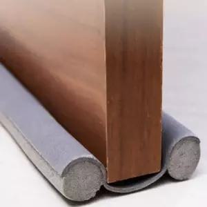 (색상 그레이)방문 문 밑 끼우는 틈막이 냉방 난방 우풍 차단 문틈 바람막이 현관문 문 밑 아래 외풍