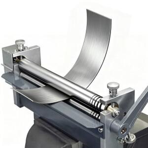 수동 강판 롤링 기계 벤딩 300mm 데스크탑 금속 판 벤더 원형 튜브 롤러 슬립 롤