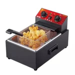튀김기 전기 튀김기계 소형 미니 돈까스 업소용 가정용 1구