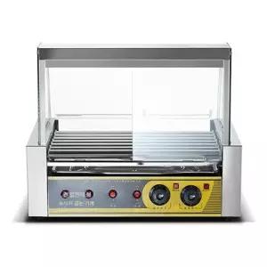 전기그릴 업소용 타코 소시지 음식 푸드 유리문 판매용