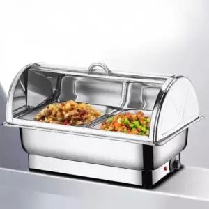 업소용 중탕기 차핑디쉬 전기 업소용중탕기 사각 스텐 대형