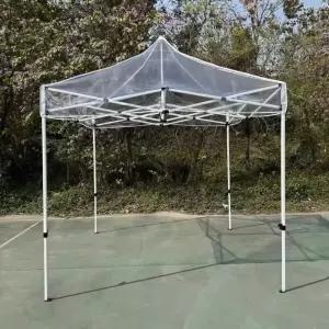 간이투명천막 캐노피 농막 소형 간이 옥상창고 그늘막