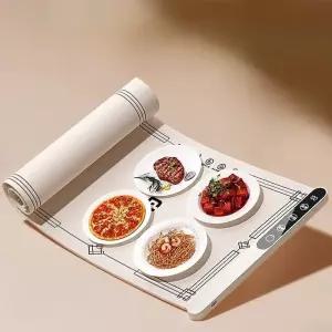 푸드워머 가열 온열 플레이트 다이닝 실리콘 음식