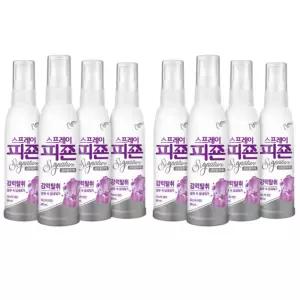 피죤 섬유 탈취제 냄새 제거 스프레이 선물 80ml X8개 BNS