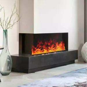장식 벽난로 화염 수증기 감성 인테리어 거실 난로 화벽