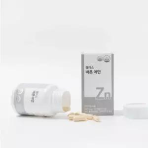 웰러스 바른 아연 성인 가족 영양제450mg 60캡슐  BNA