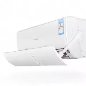 (선택 벽걸이에어컨바람막이)무타공 부착식 벽걸이 에어컨 바람 막이 앵글 가리개 가드 에어컨막이 윈드가