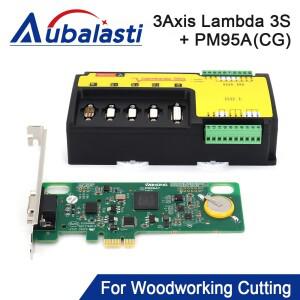 Aubalasti Weihong 3축 목공 커터 제어 카드 Lambda 3S+PM95A(CG) CNC 라우터 기계용 PCI-E