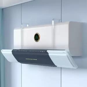 에어컨 거치식 풍향조절 윈드 에어컨바람 온풍기 히터 프로텍트 바람막이