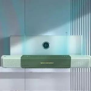 풍향조절 에어홀 무풍 에어컨바람 거치식 에어컨 온풍기 히터 바람막이 윈드 프로텍트