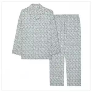 트라이 순면 60수 남성 긴팔주자나염파자마세트 상하의잠옷 K08 TMJSK08