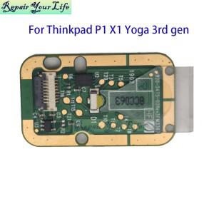 Lenovo ThinkPad P1 X1 Yoga 3rd Gen Extreme 20MG 노트북 터치 지문 판독기 보드 용 모듈 01AY940