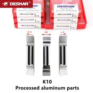 Deskar Original Mggn150 R-8 L-8 Jm K10 슬롯 가공 터닝 도구 그루빙 카바이드 블레이드