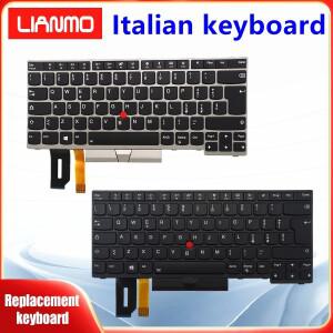 이탈리아 노트북 키보드 레노버 T480S E480 P43S S2 3 세대 요가에 적용 가능