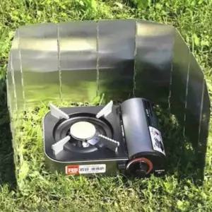 ( )캠핑 버너 스토브 바람막이 안전소품 캠핑화로바람막이