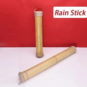 대나무 사운드 테라피 레인 스틱 명상 기구 요가 영적 치유 레인메이커 셰이커 이완 오르프