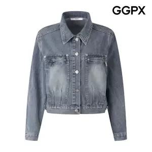 [GGPX] 워싱 데님 지퍼 자켓 (GQ3JK013F)