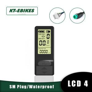 전기 자전거 변환 키트용 KT Ebike LCD LED 디스플레이 미니 스마트 24V 36V 48V