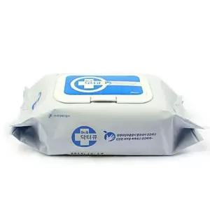 닥터큐 안심 물티슈 대형물티슈 정제수 물티슈 60매1개