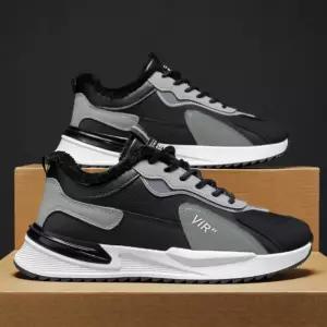 남성 겨울 운동화 두툼한 털안감 캐주얼화 2컬러