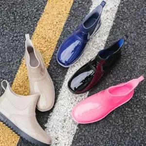 [JHQREU2X_4B]신발 레인 발목장화 고무 첼시 비 작업화 (24370995)