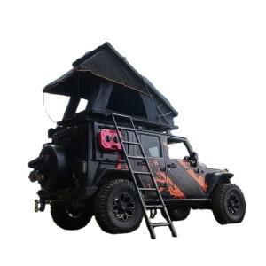 베스트셀러 상품 하드쉘 루프탑 텐트 (태양광 패널 포함) 4-5인용 측면 개방형 티엔다 데 테초