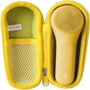 노그라쿨라 클리에 페이셜 클렌징 브러시용 에르미셸 하드 트래블 케이스(노란색)