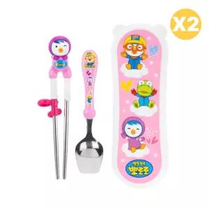 에디슨 유아 연습용 스텐 젓가락 신학기 준비물 패티 BNS