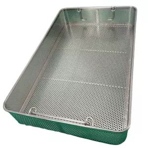 대형 트레이 도구 메쉬 살균 망 세척 바구니 스텐사각채반 스테인레스