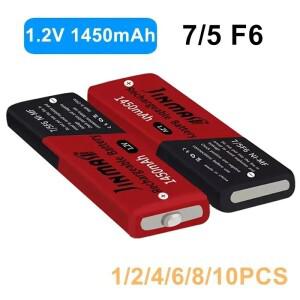 파나소닉 소니 MD CD 카세트 플레이어 리튬 배터리 Ni-mh 츄잉 껌 7/5 F6 셀 1.2V 67F6 1450mAh
