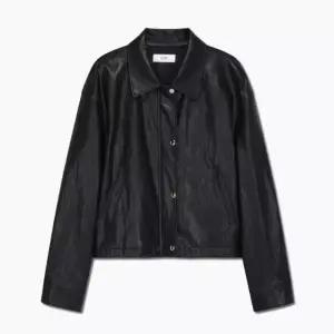 [백화점 정품] 25FW 리스트 소프트 레더 싱글 숏 자켓 TWWJPQ52080