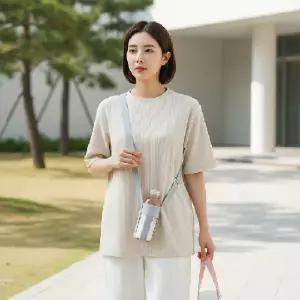 텀블러 가방 스트랩 물병 파우치 휴대용 이동식 캐리어 홀더
