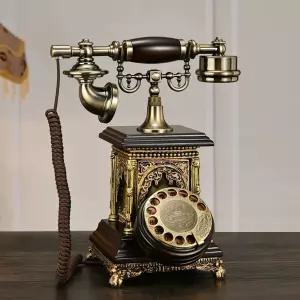 빈티지 전화기 유럽식 복고 카페 복고풍 엔틱 인테리어