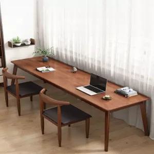 원목 컴퓨터책상 2인용 1800 게이밍 사무용 긴테이블 책상 더블 와이드