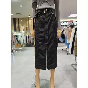 [에고이스트] 셔링 포인트 벨티드 롱 H라인 스커트 ER3WS-362 675716