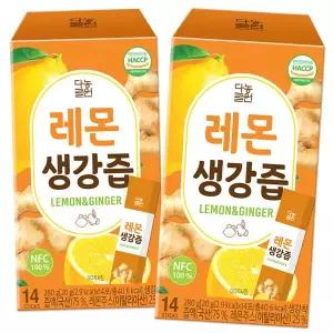 다농원 레몬생강즙 14T+14T /이탈리아산 레몬/국내산 생강