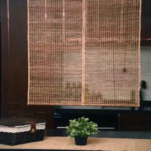 주방 가리개 모시 커튼 가림막 방문 차양막 창문용 바란스 카페 중문용