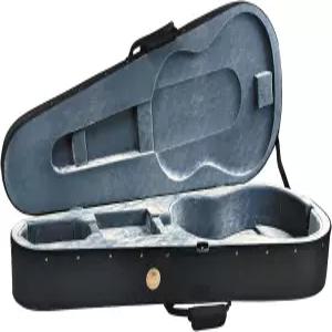 트래블라이트 TL-60 디럭스 클래식/리소포닉 기타 케이스 - 가벼운 폼 푹신한 벨루어 인테리어 탄도 나일론