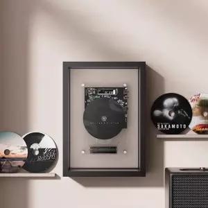 투명 CD플레이어 벽걸이형 감성 블루투스 스피커 인테리어 오디오