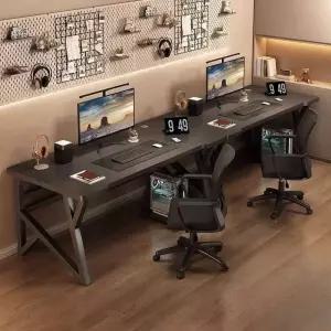 컴퓨터 데스크 2인용 게이밍 사무용 PC방 워크스테이션 2000 게임 테이블 사무실